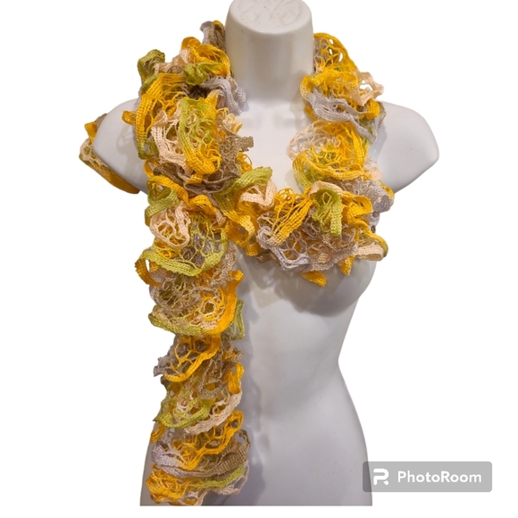 Scarf Wrap Spring colors - Picture 1 of 3